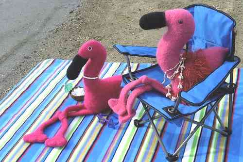 FIBER TRENDS Anleitung - Flamingo Beach Party
