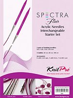 Knit Pro SPECTRA FLAIR Acryl Interchangeable Needles - Starter Set