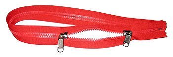 20" Red Zipper - for Character Bag