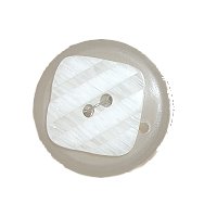 DILL Button 251142 - 18mm - White