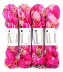 HEDGEHOG Sock Yarn - Pink Swear - 100gr.